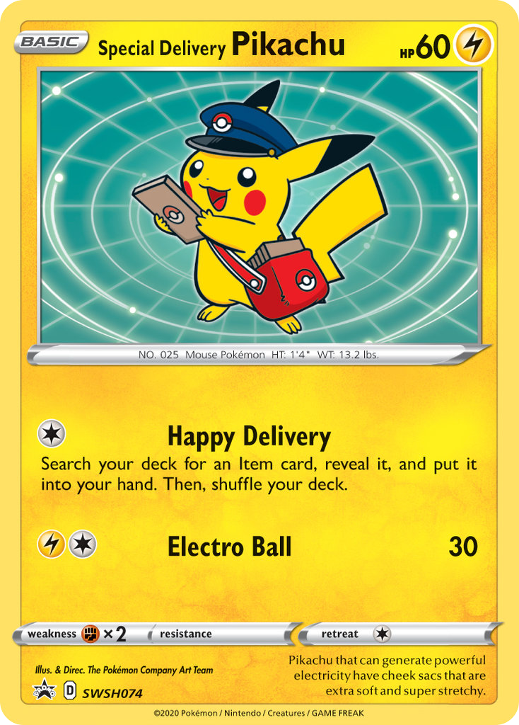 Special Delivery Pikachu